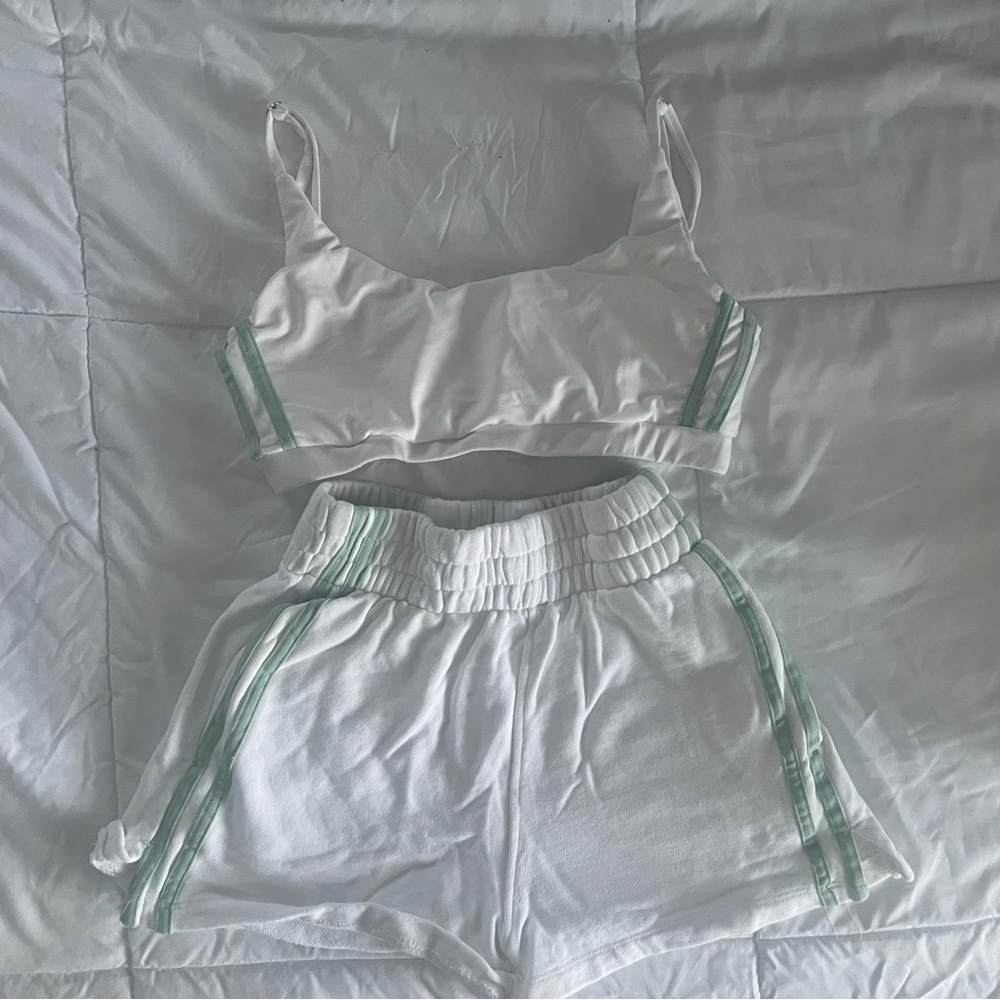 White Fox Matching Set